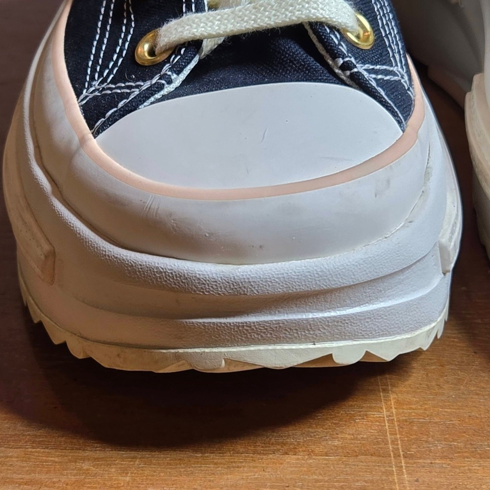 Converse Run Star Legacy Valentines Platform Women Size 8.5 Gold Chain Shoes - Picture 8 of 16